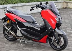 Modifikasi Nmax New Warna Merah