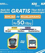 Tiket Kereta Api Bandara Kualanamu